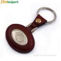 High Quality Leather Keychain With Promotion Logo